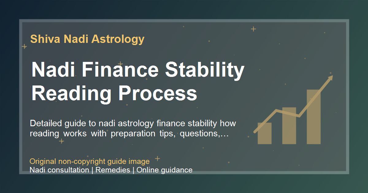 Nadi Finance Stability Reading Process guide image