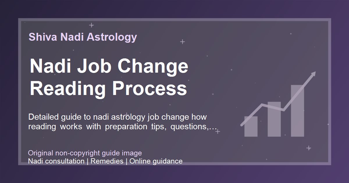 Nadi Job Change Reading Process guide image