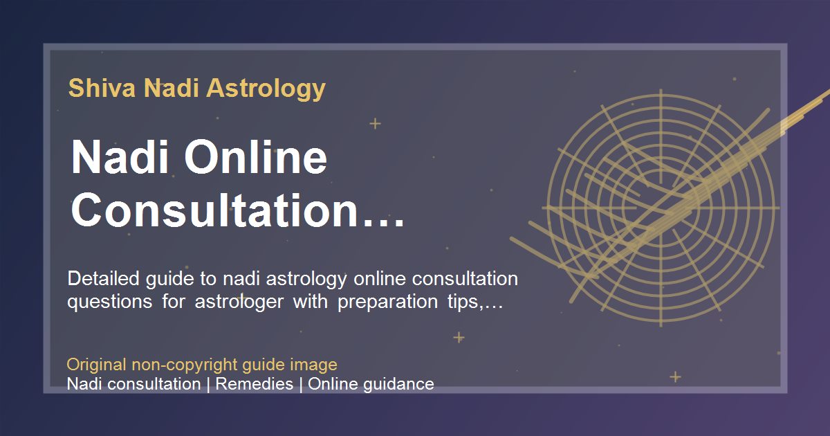 Nadi Online Consultation Questions To Ask guide image